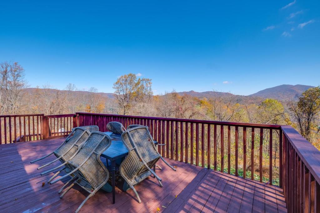 Mountain-View Blue Ridge Cabin Getaway with Fire Pit